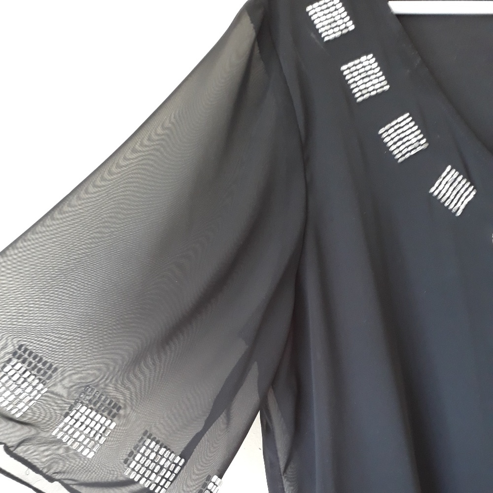 Iman vestido de gasa - Picture 2 of 3